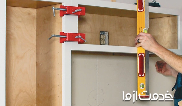 نصب کابینت ممبران آشپزخانه